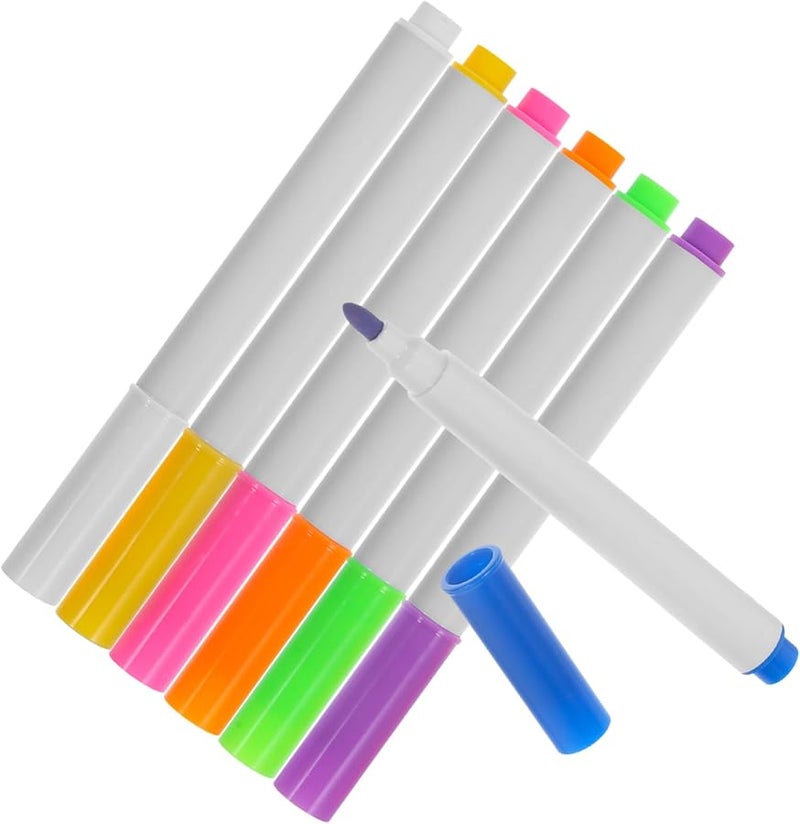 Jojofuny 5 Pack Fine Tip Dry Erase Markers For Whiteboard Office School Art Includes Storage Bag - Image 2